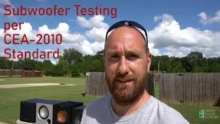 Subwoofer Testing CEA 2010 Setup and Demo