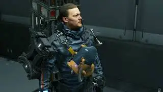 Glitch with car next to terminal - Death Stranding