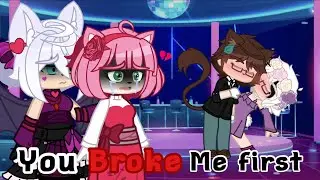 You broke me first (the reason why Amy and Dexter broke up) Gacha club music video