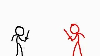 black stickman
