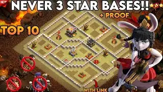 NEW NEVER 3 STAR BASES!! WITH LINK + PROOF!! TH11 NEW BASES DESIGN WAR|CWL|PUSH [CLASH OF CLANS]