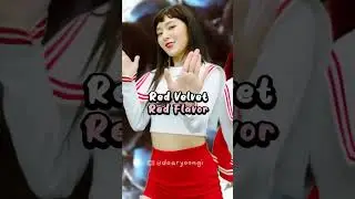 Kpop songs with the colour red in the title