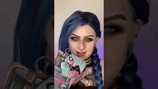 Arcane JINX makeup tutorial 