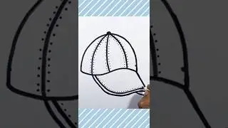 Cap Drawing With 5 Dots