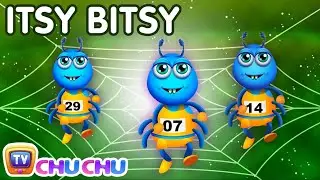 Itsy Bitsy Spider Nursery Rhyme With Lyrics   Cartoon Animation Rhymes