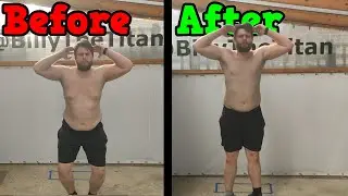 Burpees Every Day for 30 Days (Weight Loss Time Lapse)