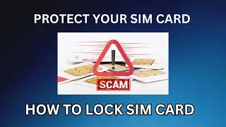 Protect your sim card || sim lock kaise lgaye || #simlock