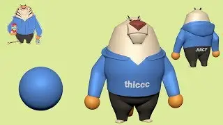 ZBrush 2019 Sculpting a THICCC Tiger