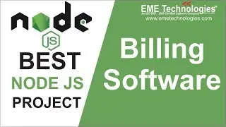 How to Create Billing Software Application in Nodejs | Download Node Js Project With Source Code