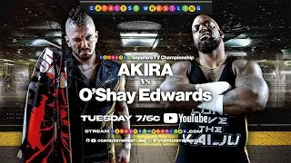 FREE WRESTLING| Catalyst Wrestling Ep. 311| O'Shay Edwards vs AKIRA| SAPPHIRE TV TITLE