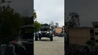 CanAm Maverick R X RS Flyby along with ZX14R #shorts