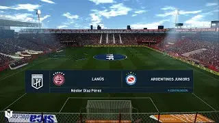 Torneo de la Liga Profesional ● Lanús vs. Argentinos Juniors ● PES 2021