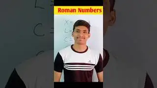 Roman Numbers 1 to 1000 | Roman Numbers | How to write Roman Numbers 