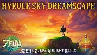 Hyrule Sky Dreamscape • 528Hz Ambient Remix • Zelda Music for Sleep & Meditation