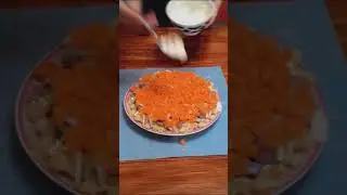 Сельдь под шубой. Новогодний салат. #shorts
