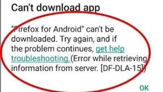 Fix Error while retrieving information from server[DF-DLA-15]_Google play store