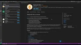 Tutorial: Visual Studio Code install PlatformIO IDE  extension
