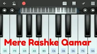 Mere Raske E Kamar Piano Beginners full chords tutorial (Perfect Piano Android App)