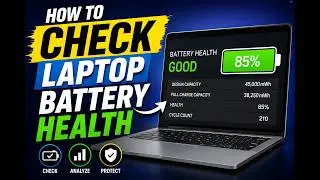check laptop battery health