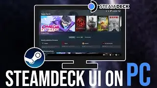 How to enable Steam Deck UI / GamePad UI on PC Windows
