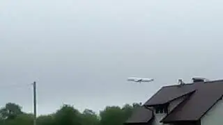 Низкий заход на посадку в Полтаве