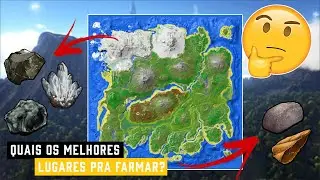 QUAIS SÃO OS MELHORES LOCAIS PRA FARMAR no THE ISLAND? - [ ARK: Survival Evolved ]