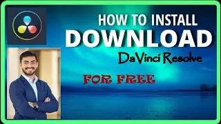 How to Download and Install DaVinci Resolve Software for free on Laptop/PC  (in hindi)