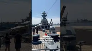 Up Close and Personal With America's Most Decorated Battleship #shorts #battleship