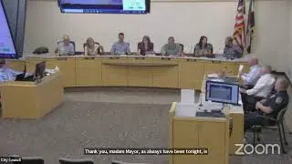 August 15, 2024 Regular City Council Meeting