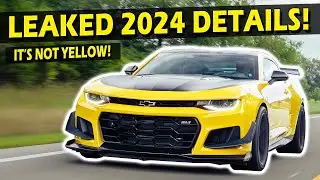 2024 Camaro Colors & Leaked Collector’s Edition Details