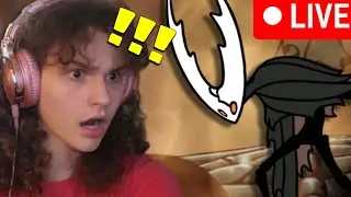 🔴FIGHTING THE FINAL BOSS!!! | HOLLOW KNIGHT FIRST PLAYTHROUGH LIVE