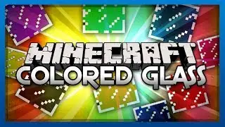 MineCraft COLORED GLASS Mod Showcase