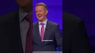 Ken Jennings Accidentally Blurts Out Response | JEOPARDY!
