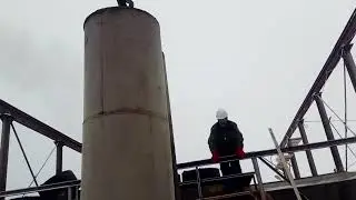 #БИЗНЕС В ДЕРЕВНЕ. НАЧИНАЕМ СБОРКУ ПЕЧЕЙ ПО ПРОИЗВОДСТВУ ДРЕВЕСНОГО УГЛЯ(1)