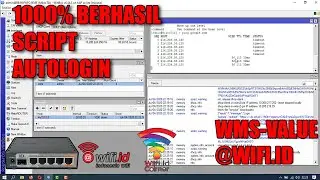 1000% BERHASIL AUTOLOGIN - Review Setting Script Auto login WMS @wifi.id Internet Telkom 2020
