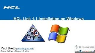 Installation of HCL Link 1.1 Runtime/Design Server/REST API on Windows
