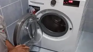 Buying a New Washing Machine While It Works / Washing Machine Installation by Service