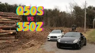 I RACED A Q50s IN MY 350z