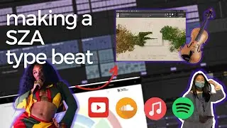 How I Made a SZA Orchestral Type Beat from SCRATCH ✔