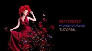 Butterfly Photoshop Action Tutorial