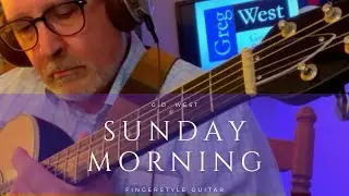 “Sunday Morning” #fingerstyleguitar by G.D. West #harmonics