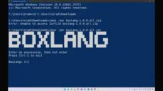 BoxLang: Getting Started and usage overview by Brad Wood at CFCamp 2024
