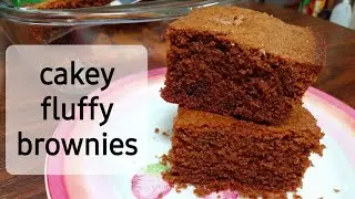Nagtry magbake ng brownies | cakey brownies | homemade brownies