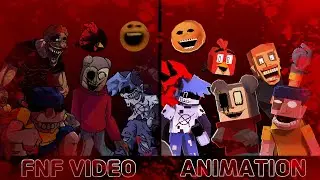🎶Lyrical Mayhem v2 All Animated | Lyric FNF Song Mega Mix - FNF VIDEO X ANIMATION🎤