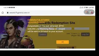 FFIC 400K LIVE WATCHING REDEEM CODE | FFIC REDEEM CODE TODAY | 17 OCTOBER REDEEM CODE TODAY FF