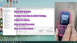 Nokia 105 TA 1174 Security Code Unlock 100% Working