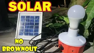 Solar Emergency Light Tutorial Dimmable