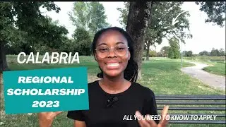 Regional Scholarship for the University of Calabria 2023| Benefits, Documents, Deadlines