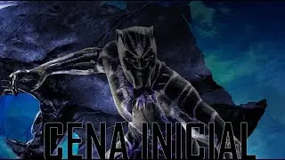 Cena Inicial de Pantera Negra #cenasmarvel