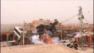 🇲🇦 لقطات من فيلم عاصفة الصحراء- بومالن دادس